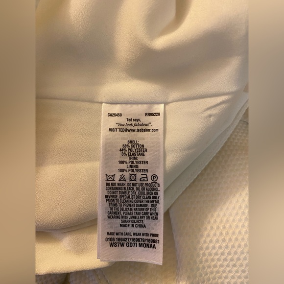 Ted Baker London Monaa lace detail A-line dress - Picture 6 of 10